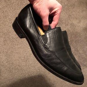 Cole Haan loafers black leather 10.5
